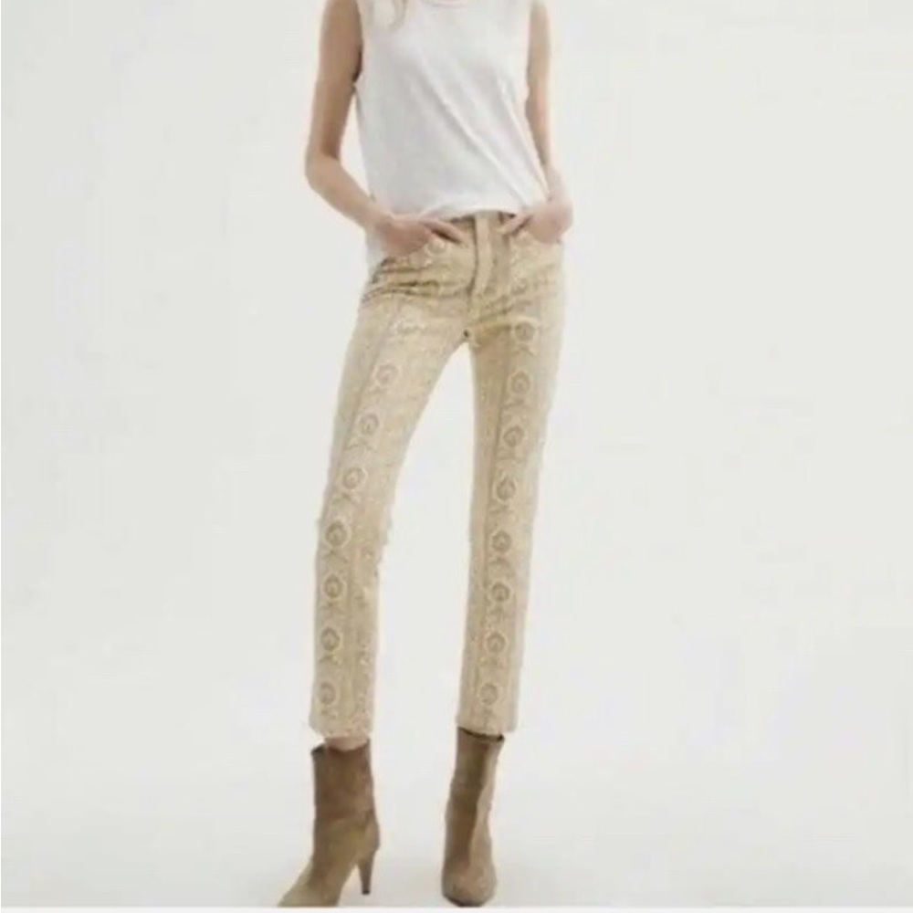 Nili Lotan Mid Rise Jeans